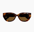 Preowned Gucci Tortoiseshell Cat-Eye Sunglasses – Brown