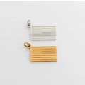 American Flag Charm – 18K Gold Plated or Silver Tone Stainless Steel