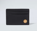 Preowned Versace Medusa Black Leather Card Holder — Preowned. With box and dust bag