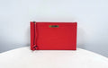 Chloé Red Leather Clutch