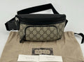 Preowned Gucci GG Supreme Belt Bag – Brown/Black
