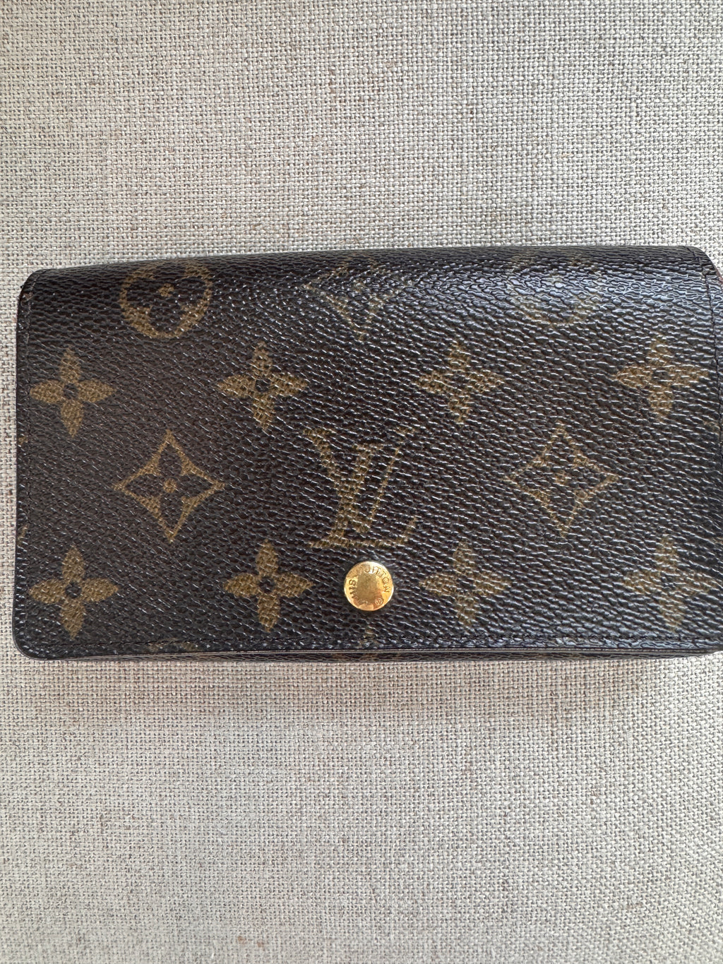 Preowned Louis Vuitton Monogram Long Wallet
