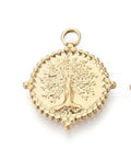 Tree of Life Charm – 14K Gold Plated