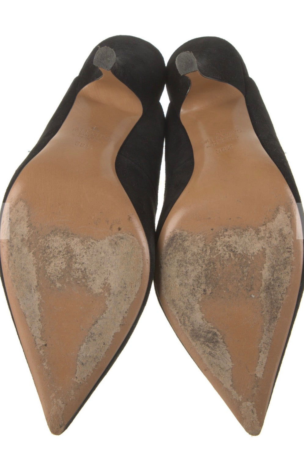 Preowned Valentino Garavani Crystal Slingback Pumps – Size 39.5