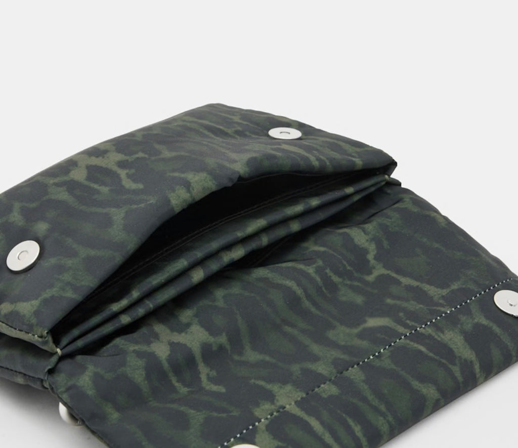 AllSaints Ezra Anita Crossbody Bag – Leopard Green – New With Tags