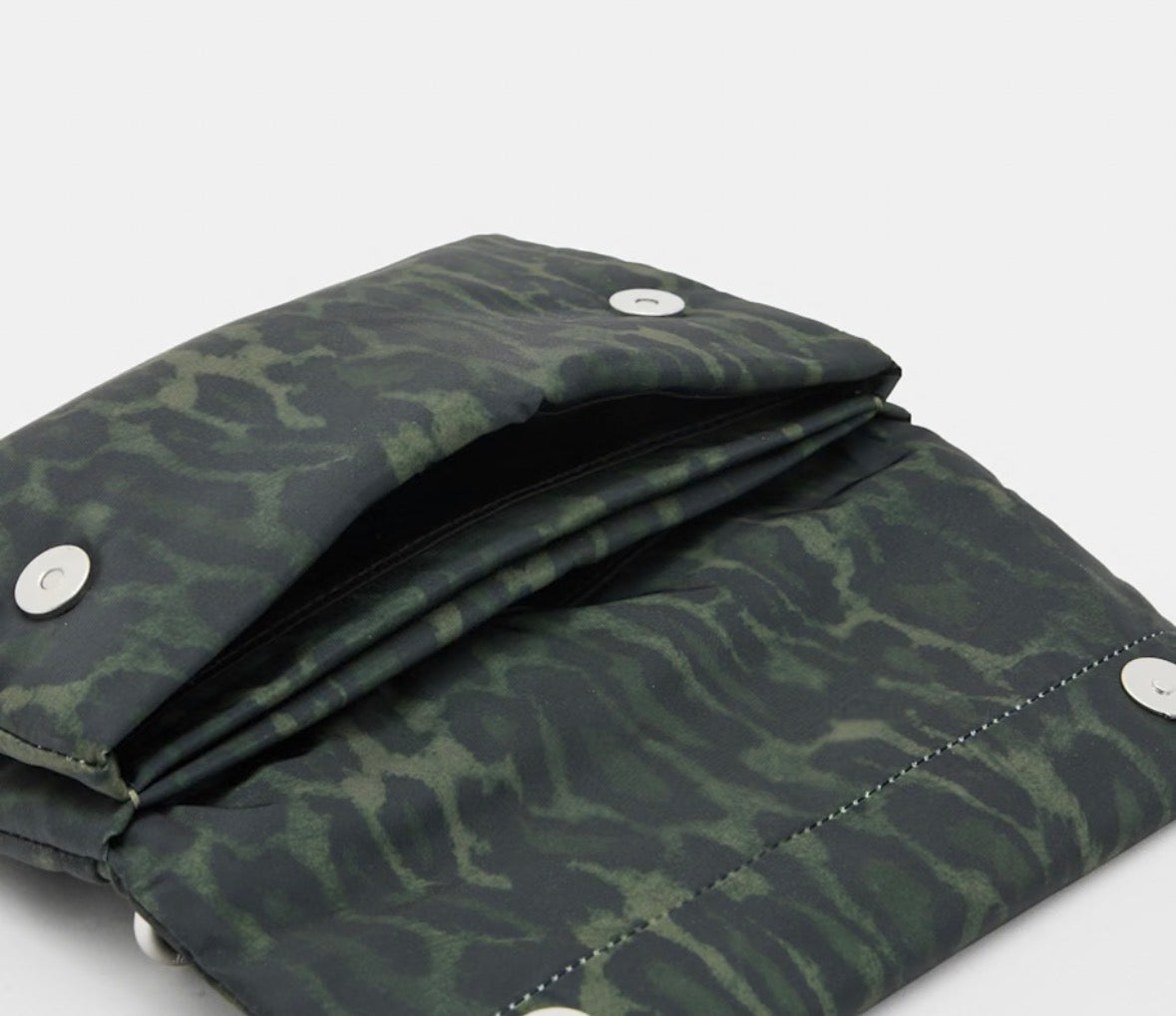 AllSaints Ezra Anita Crossbody Bag – Leopard Green – New With Tags