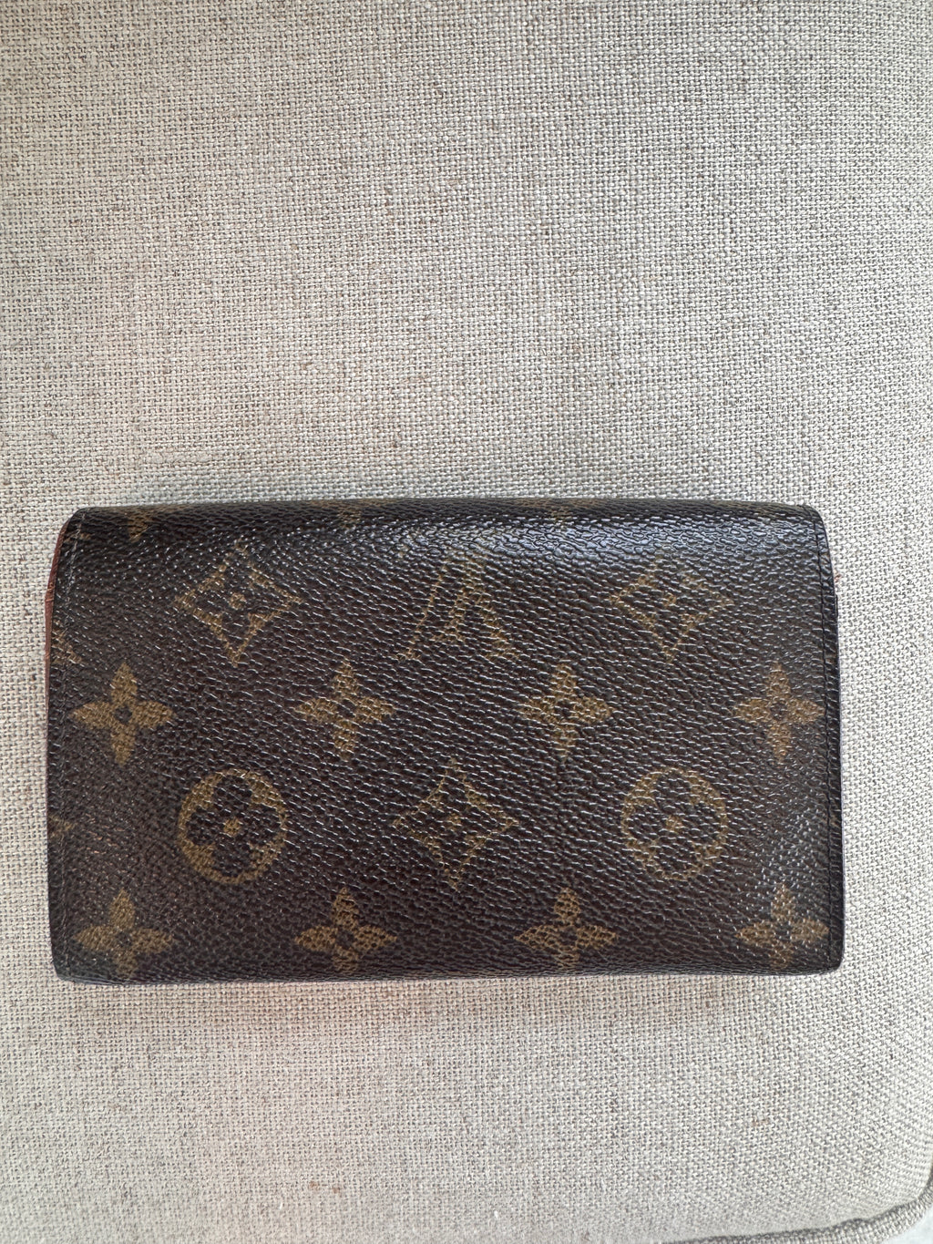 Preowned Louis Vuitton Monogram Long Wallet