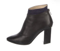 Preowned Jimmy Choo Black Leather Ankle Booties – Size IT 38
