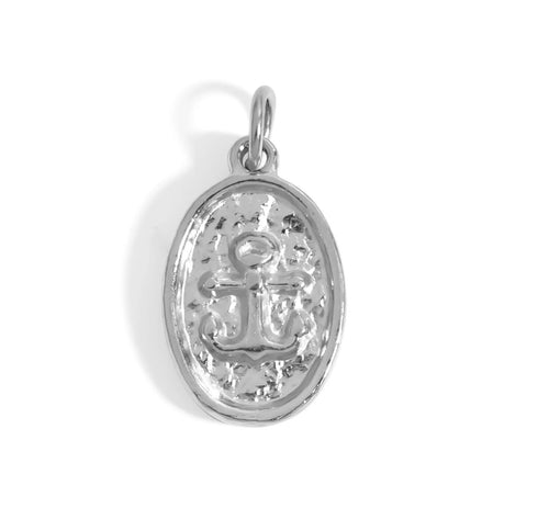18K Gold-Plated or Silver-Tone Anchor Charm