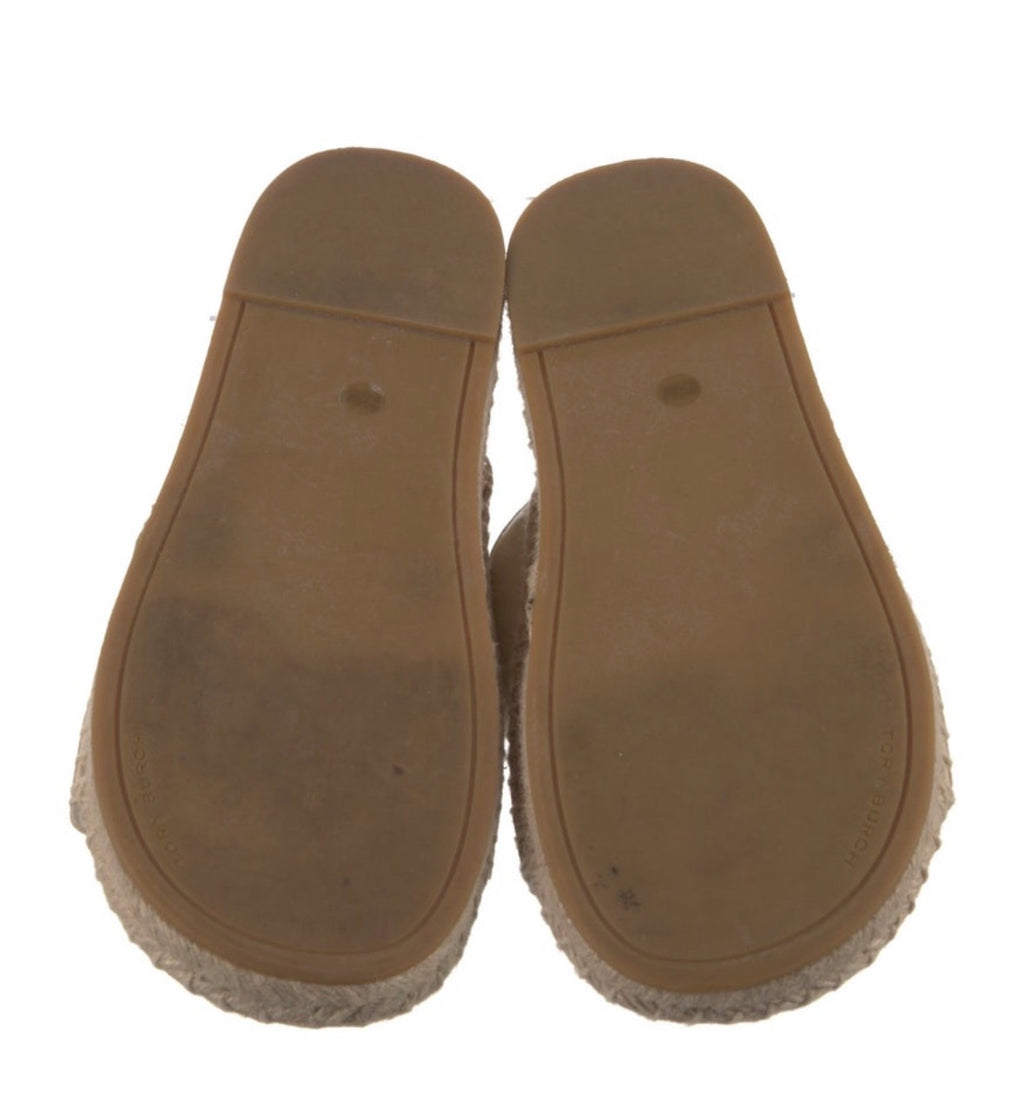 Pre-owned Tory Burch Espadrilles Sandals - Size 8.5